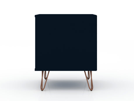 Rockefeller 2.0 Nightstand in Tatiana Midnight Blue - Ornate Home