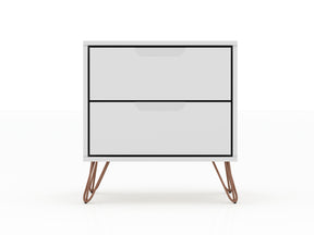 Rockefeller 2.0 Nightstand in White - Ornate Home