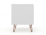 Rockefeller 2.0 Nightstand in White - Ornate Home