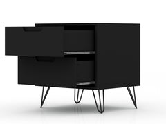 Rockefeller Dresser and Nightstand Set in Black - Ornate Home