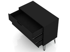 Rockefeller Dresser in Black (set of 2) - Ornate Home