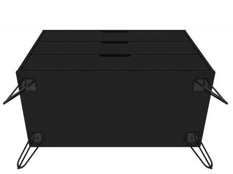 Rockefeller Dresser in Black (set of 2) - Ornate Home