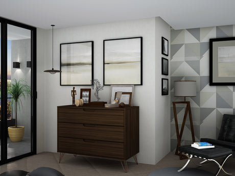 Rockefeller Dresser in Brown - Ornate Home