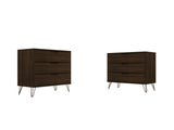 Rockefeller Dresser in Brown (set of 2) - Ornate Home