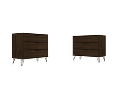 Rockefeller Dresser in Brown (set of 2) - Ornate Home