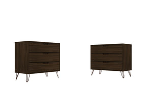 Rockefeller Dresser in Brown (set of 2) - Ornate Home