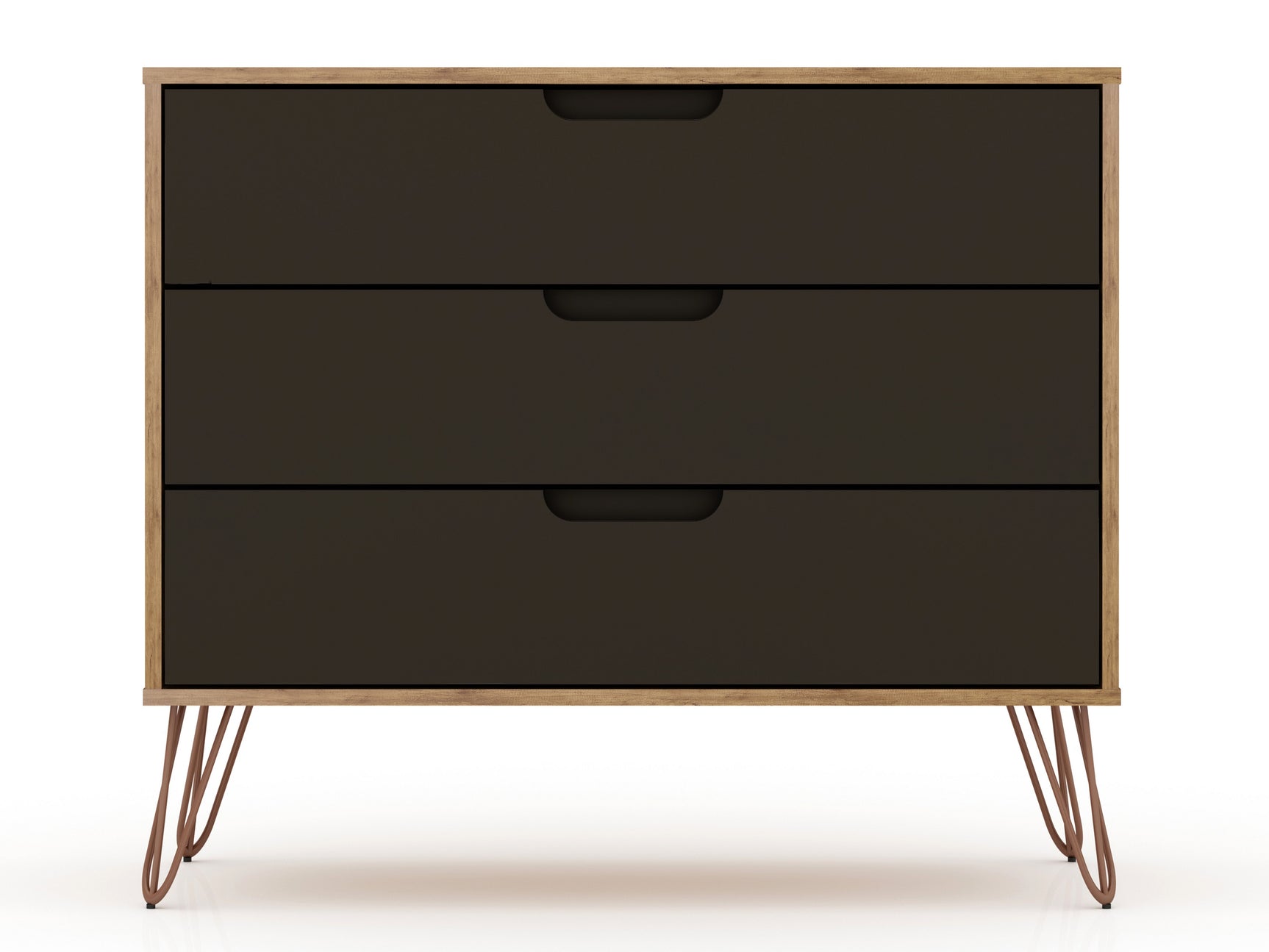 Rockefeller Dresser in Nature and Textured Grey - Ornate Home