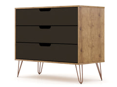 Rockefeller Dresser in Nature and Textured Grey - Ornate Home
