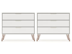 Rockefeller Dresser in Off White (set of 2) - Ornate Home