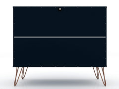 Rockefeller Dresser in Tatiana Midnight Blue - Ornate Home
