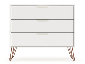 Rockefeller Dresser in White - Ornate Home