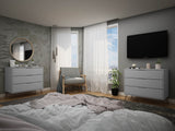 Rockefeller Dresser in White (set of 2) - Ornate Home