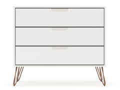 Rockefeller Dresser in White (set of 2) - Ornate Home