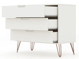 Rockefeller Dresser in White (set of 2) - Ornate Home