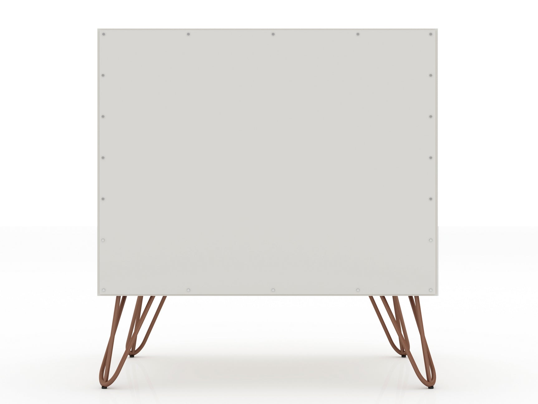 Rockefeller Nightstand 1.0 in Off White and Nature (set of 2) - Ornate Home