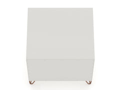 Rockefeller Nightstand 1.0 in Off White and Nature (set of 2) - Ornate Home