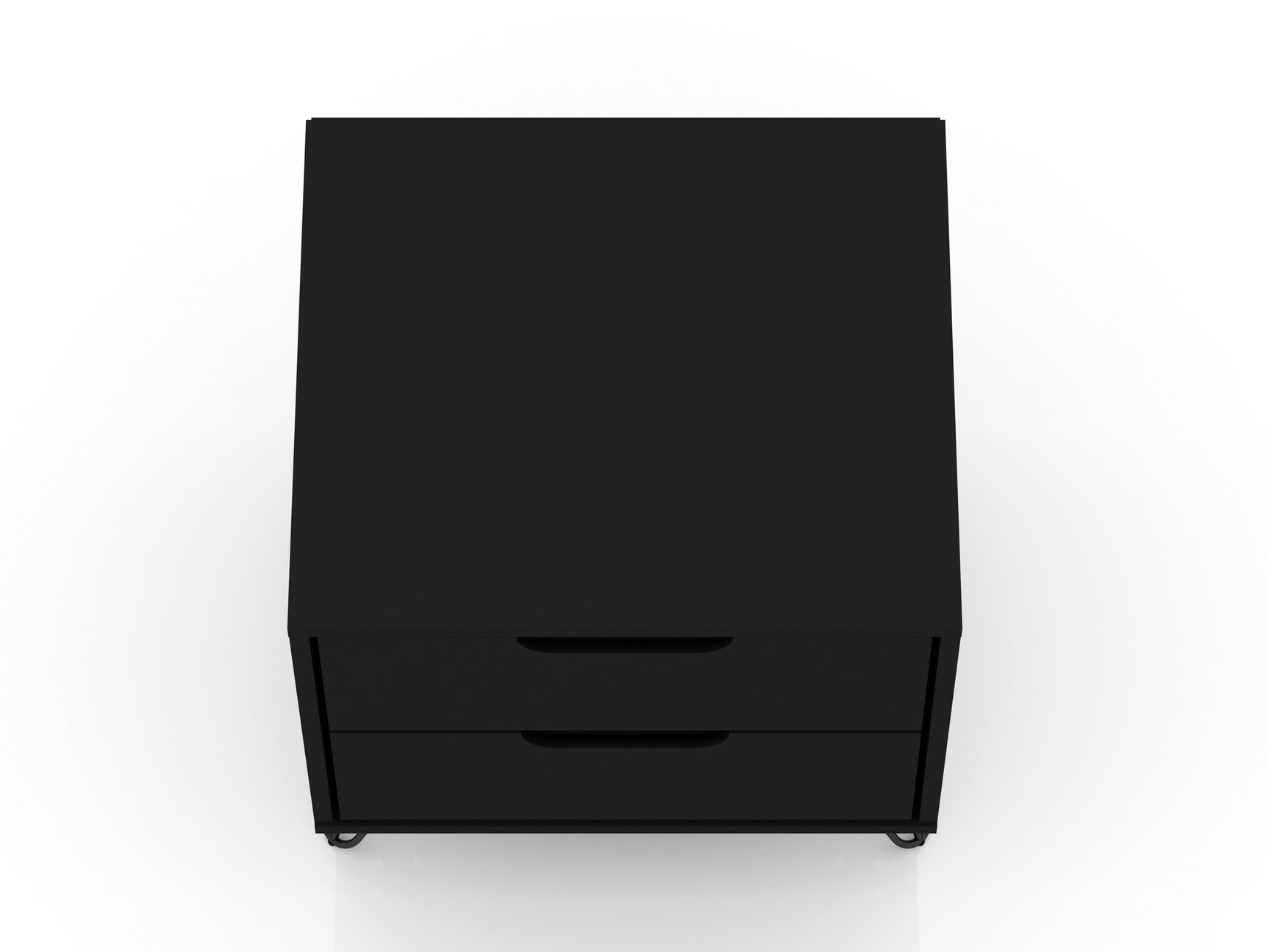 Rockefeller Nightstand 2.0 in Black (set of 2) - Ornate Home