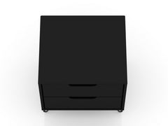 Rockefeller Nightstand 2.0 in Black (set of 2) - Ornate Home