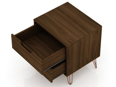 Rockefeller Nightstand 2.0 in Brown (set of 2) - Ornate Home