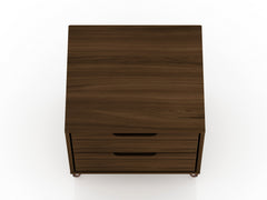 Rockefeller Nightstand 2.0 in Brown (set of 2) - Ornate Home