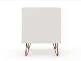 Rockefeller Nightstand 2.0 in Off White (set of 2) - Ornate Home