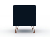 Rockefeller Nightstand 2.0 in Tatiana Midnight Blue (set of 2) - Ornate Home