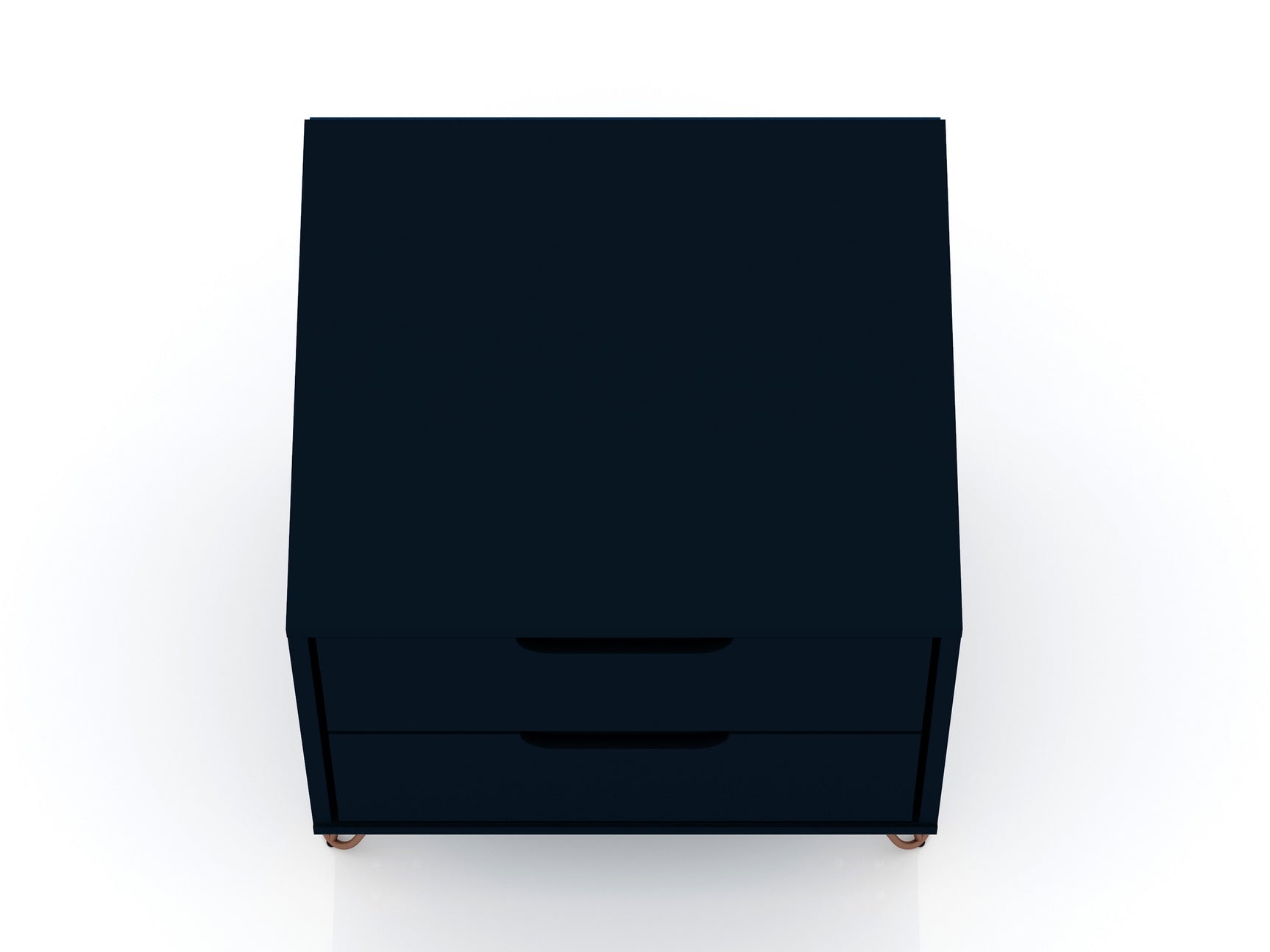 Rockefeller Nightstand 2.0 in Tatiana Midnight Blue (set of 2) - Ornate Home