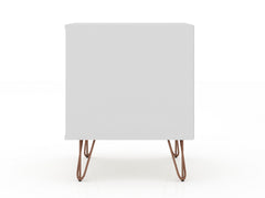 Rockefeller Nightstand 2.0 in White (set of 2) - Ornate Home