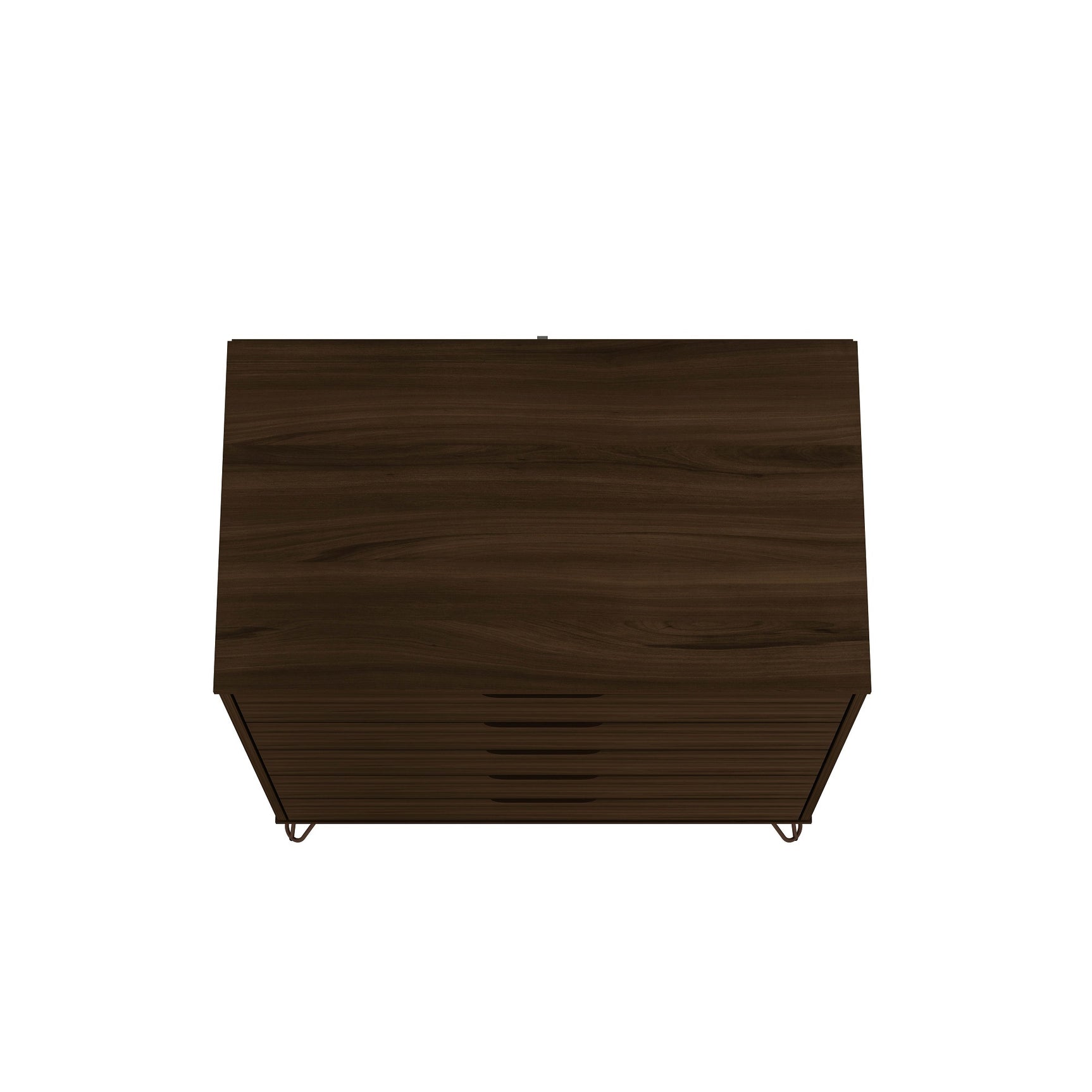 Rockefeller Tall 5-Dresser and 2-Drawer Nightstand in Brown - Ornate Home