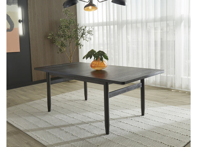 Rockport Double Extension Dining Table in Yin - Ornate Home