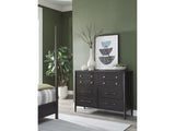 Rockport Eight Drawer Oak Wood Dresser in Yin - Ornate Home