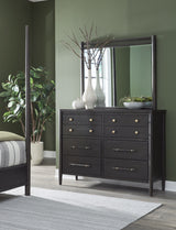 Rockport Eight Drawer Oak Wood Dresser in Yin - Ornate Home