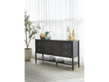 Rockport Four Drawer Two Door Sideboard in Yin - Ornate Home