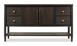 Rockport Four Drawer Two Door Sideboard in Yin - Ornate Home