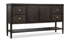 Rockport Four Drawer Two Door Sideboard in Yin - Ornate Home