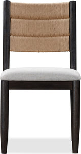 Rockport Yin Danish Cord Dining Chair - Ornate Home
