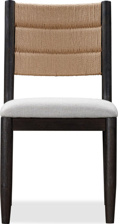 Rockport Yin Danish Cord Dining Chair (Set of 2) - Ornate Home