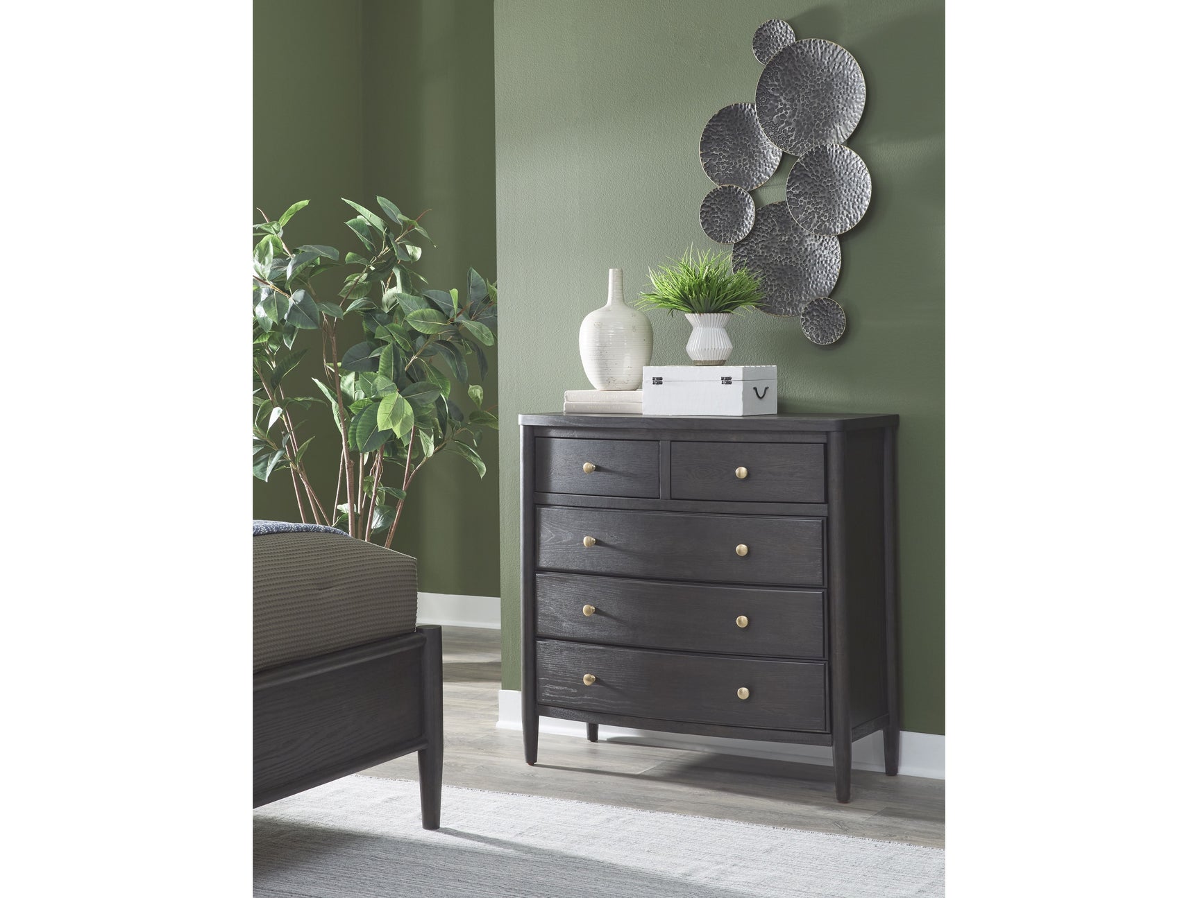 Rockport Yin Five Drawer Small Chest - Ornate Home