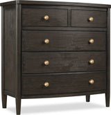 Rockport Yin Five Drawer Small Chest - Ornate Home