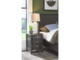 Rockport Yin Three Drawer Small Nightstand - Ornate Home