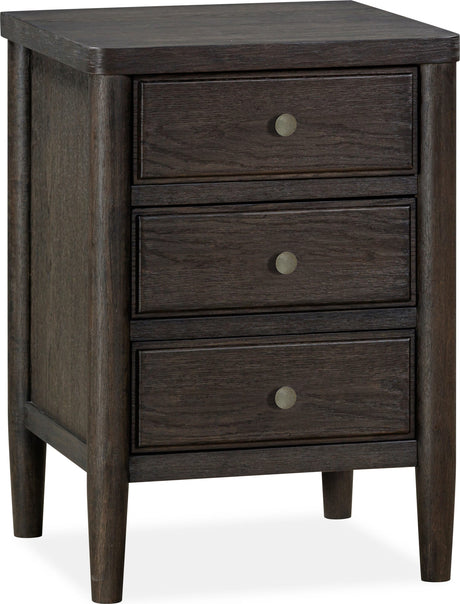 Rockport Yin Three Drawer Small Nightstand - Ornate Home