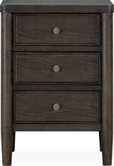 Rockport Yin Three Drawer Small Nightstand - Ornate Home