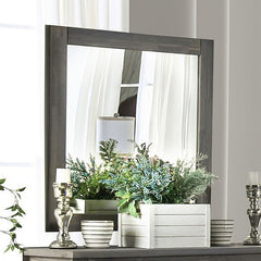 Rockwall Weathered Gray Mirror - Ornate Home
