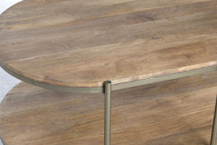 Rockwell Brown/Gold Cocktail Table - Ornate Home