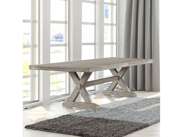 Rocky Rectangular Dining Table in Gray Oak 72860 - Ornate Home