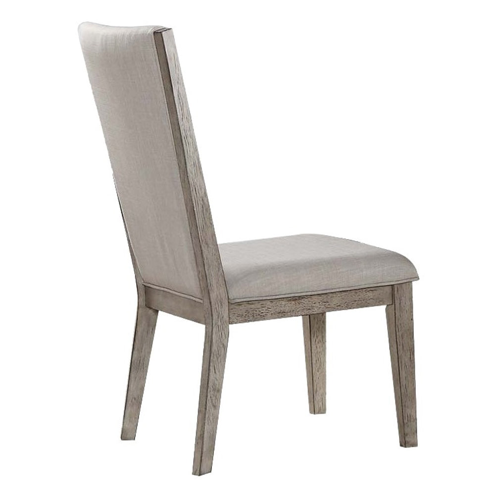 Rocky Side Chair in Gray Oak (Set of 2) 72862 - Ornate Home