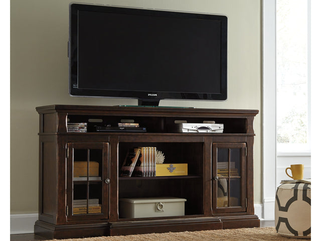 Roddinton Dark Brown 72" TV Stand - Ornate Home