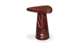 Rodi Rosso Levante Marble Cocktail Table - Ornate Home