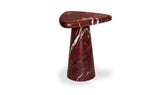 Rodi Rosso Levante Marble Cocktail Table - Ornate Home