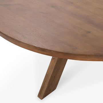 Rodrigo Hickory Brown Dining Table - Ornate Home